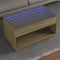 vidaXL - Salontafel - met - Infinity - LED - 90x50x50 - cm - sonoma - eikenkleurig