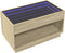 vidaXL - Salontafel - met - Infinity - LED - 90x50x50 - cm - sonoma - eikenkleurig