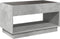 vidaXL - Salontafel - met - Infinity - LED - 90x50x50 - cm - betongrijs
