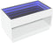 vidaXL - Salontafel - met - Infinity - LED - 90x50x50 - cm - wit