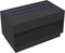 vidaXL - Salontafel - met - Infinity - LED - 90x50x50 - cm - zwart