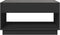 vidaXL - Salontafel - met - Infinity - LED - 90x50x50 - cm - zwart