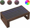 vidaXL - Salontafel - met - Infinity - LED - 90x53x30 - cm - bruin - eikenkleurig