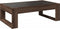 vidaXL - Salontafel - met - Infinity - LED - 90x53x30 - cm - bruin - eikenkleurig