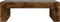 vidaXL - Salontafel - met - Infinity - LED - 90x53x30 - cm - gerookt - eikenkleurig