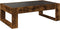 vidaXL - Salontafel - met - Infinity - LED - 90x53x30 - cm - gerookt - eikenkleurig