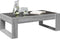 vidaXL - Salontafel - met - Infinity - LED - 90x53x30 - cm - grijs - sonoma - eikenkleur