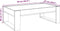 vidaXL - Salontafel - met - Infinity - LED - 90x53x30 - cm - sonoma - eikenkleurig