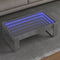 vidaXL - Salontafel - met - Infinity - LED - 90x53x30 - cm - betongrijs