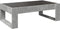 vidaXL - Salontafel - met - Infinity - LED - 90x53x30 - cm - betongrijs