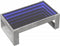 vidaXL - Salontafel - met - Infinity - LED - 90x53x30 - cm - betongrijs
