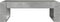 vidaXL - Salontafel - met - Infinity - LED - 90x53x30 - cm - betongrijs