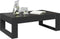 vidaXL - Salontafel - met - Infinity - LED - 90x53x30 - cm - zwart