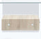 vidaXL - Salontafel - met - lade - 50x50x45 - cm - gehard - glas