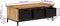 vidaXL - Salontafel - met - lades - 110x50x40 - cm - massief - mangohout