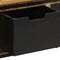 vidaXL - Salontafel - met - lades - 110x50x40 - cm - massief - mangohout