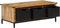 vidaXL - Salontafel - met - lades - 110x50x40 - cm - massief - mangohout