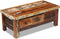 vidaXL - Salontafel - met - lades - 90x45x35 - cm - massief - gerecycled - hout