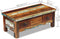 vidaXL - Salontafel - met - lades - 90x45x35 - cm - massief - gerecycled - hout