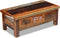 vidaXL - Salontafel - met - lades - 90x45x35 - cm - massief - gerecycled - hout