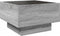 vidaXL - Salontafel - met - LED - 50x50x30 - cm - bewerkt - hout - grijs - sonoma - eiken