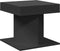 vidaXL - Salontafel - met - LED - 50x50x45 - cm - bewerkt - hout - zwart