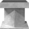 vidaXL - Salontafel - met - LED - 50x50x45 - cm - bewerkt - hout - betongrijs