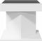 vidaXL - Salontafel - met - LED - 50x50x45 - cm - bewerkt - hout - wit