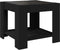 vidaXL - Salontafel - met - LED - 53x53x45 - cm - bewerkt - hout - zwart