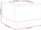 vidaXL - Salontafel - met - LED - 60x60x40 - cm - bewerkt - hout - betongrijs