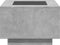 vidaXL - Salontafel - met - LED - 60x60x40 - cm - bewerkt - hout - betongrijs