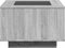 vidaXL - Salontafel - met - LED - 60x60x40 - cm - bewerkt - hout - grijs - sonoma - eiken