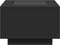 vidaXL - Salontafel - met - LED - 60x60x40 - cm - bewerkt - hout - zwart