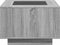 vidaXL - Salontafel - met - LED - 60x60x40 - cm - bewerkt - hout - grijs - sonoma - eiken