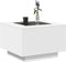 vidaXL - Salontafel - met - LED - 60x60x40 - cm - bewerkt - hout - wit