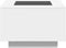 vidaXL - Salontafel - met - LED - 60x60x40 - cm - bewerkt - hout - wit