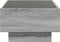 vidaXL - Salontafel - met - LED - 70x50x30 - cm - bewerkt - hout - grijs - sonoma - eiken