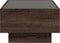 vidaXL - Salontafel - met - LED - 70x50x30 - cm - bewerkt - hout - bruin - eikenkleurig