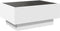 vidaXL - Salontafel - met - LED - 70x50x30 - cm - bewerkt - hout - wit