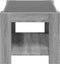 vidaXL - Salontafel - met - LED - 73x53x45 - cm - bewerkt - hout - grijs - sonoma - eiken