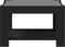 vidaXL - Salontafel - met - LED - 73x53x45 - cm - bewerkt - hout - zwart