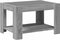 vidaXL - Salontafel - met - LED - 73x53x45 - cm - bewerkt - hout - grijs - sonoma - eiken