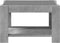 vidaXL - Salontafel - met - LED - 73x53x45 - cm - bewerkt - hout - betongrijs