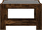 vidaXL - Salontafel - met - LED - 73x53x45 - cm - bewerkt - hout - gerookt - eikenkleur