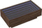 vidaXL - Salontafel - met - LED - 90x50x30 - cm - bewerkt - hout - bruin - eikenkleurig