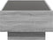 vidaXL - Salontafel - met - LED - 90x50x30 - cm - bewerkt - hout - grijs - sonoma - eiken