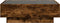 vidaXL - Salontafel - met - LED - 90x50x30 - cm - bewerkt - hout - gerookt - eikenkleur