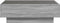 vidaXL - Salontafel - met - LED - 90x50x30 - cm - bewerkt - hout - grijs - sonoma - eiken