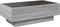 vidaXL - Salontafel - met - LED - 90x50x30 - cm - bewerkt - hout - grijs - sonoma - eiken