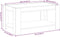 vidaXL - Salontafel - met - LED - 93x53x45 - cm - bewerkt - hout - bruin - eikenkleur